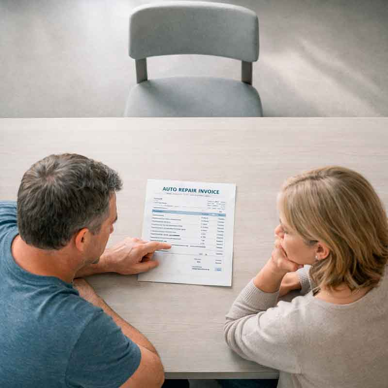 When Car Repair Costs Become Comparison Points: Triangulation in Co-Parenting